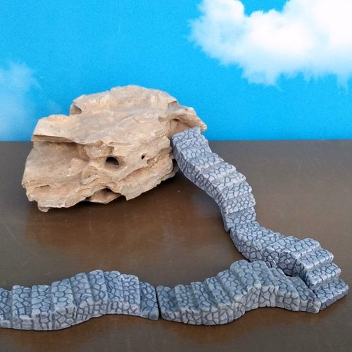 小路台阶楼梯山路地砖块假山配件