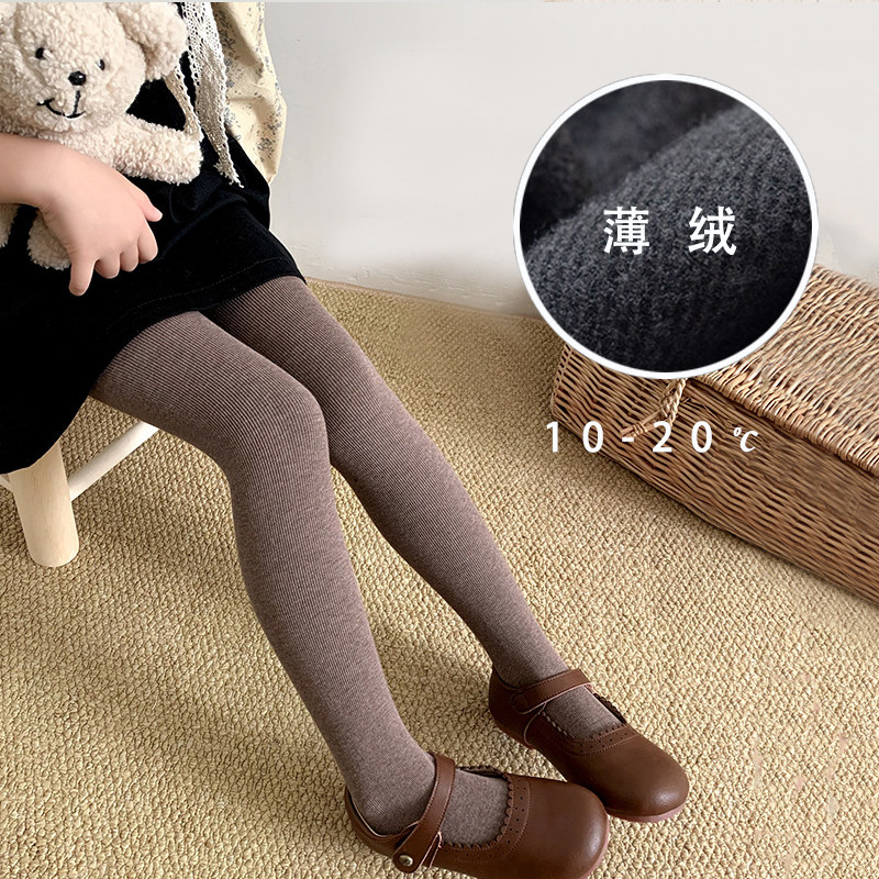 小西棉品女童薄绒连裤袜秋冬儿童中厚加绒打底袜女孩外穿百搭裤袜,童装/婴儿装/亲子装,儿童袜子(0-16岁),淘宝优惠券,粉丝福利购,淘宝优惠卷