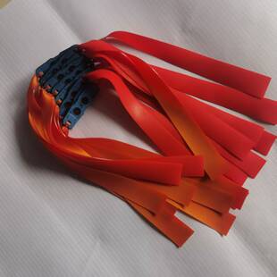珠光红金成品扁皮筋皮筋组防冻四季版SLINGSHOT弹弓扁皮筋组