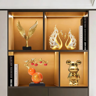 轻奢高档电视柜工艺品家居客厅酒柜装 99元 饰品小摆件 四件套装