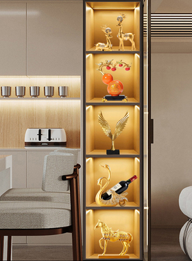 （五件套送暴力熊）轻奢高档电视柜工艺品家居客厅酒柜装饰品摆件