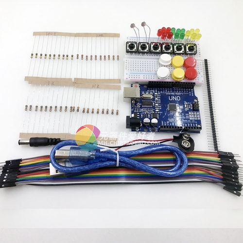 Starter Kit UNO R3 mini Breadboard  LED jumper wire button