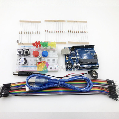 入门原版mini面包板跳线按钮套件