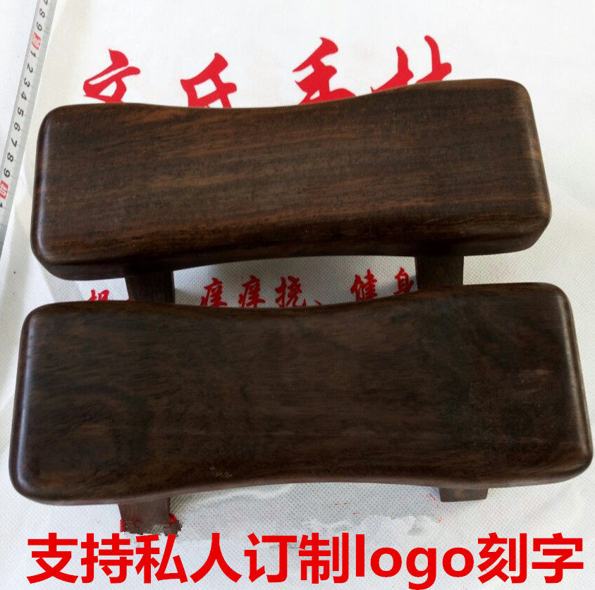 老鸡翅木枕头黑檀颈椎枕枕硬木木质摆件睡枕厂家木器厂