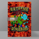 星际恐龙装 Dinosaurs壁画原创收藏挂画 饰画恐龙勇士墙画Extreme
