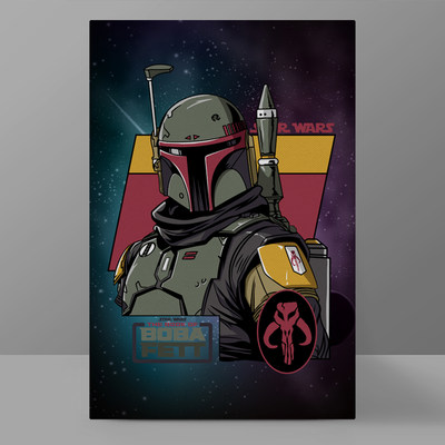 波巴菲特之书The Book of Boba Fett装饰画星球大战衍生美剧挂画