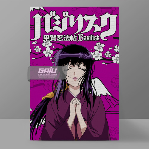 甲贺忍法帖伊贺胧装饰画