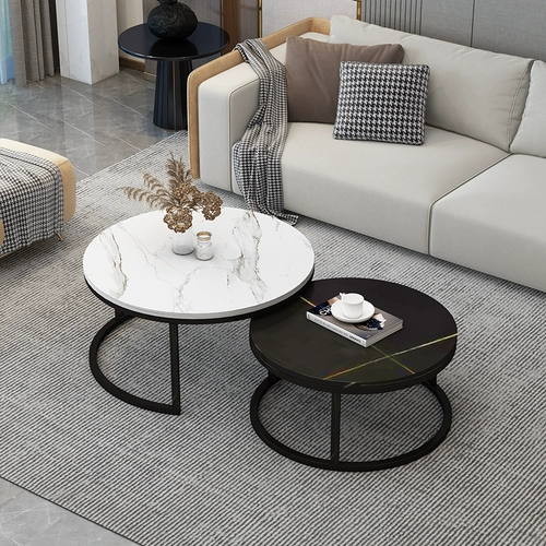 Рок -тарелка кофейня гостиная гостиная дома Light Luxury Modern Минималистские маленькие маленькие подразделения