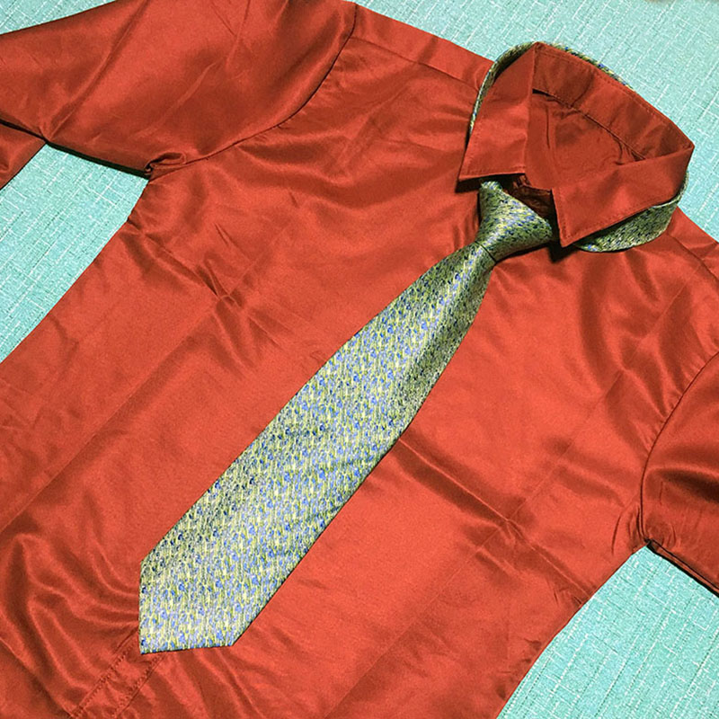 商务正装领带提花真丝礼盒包装