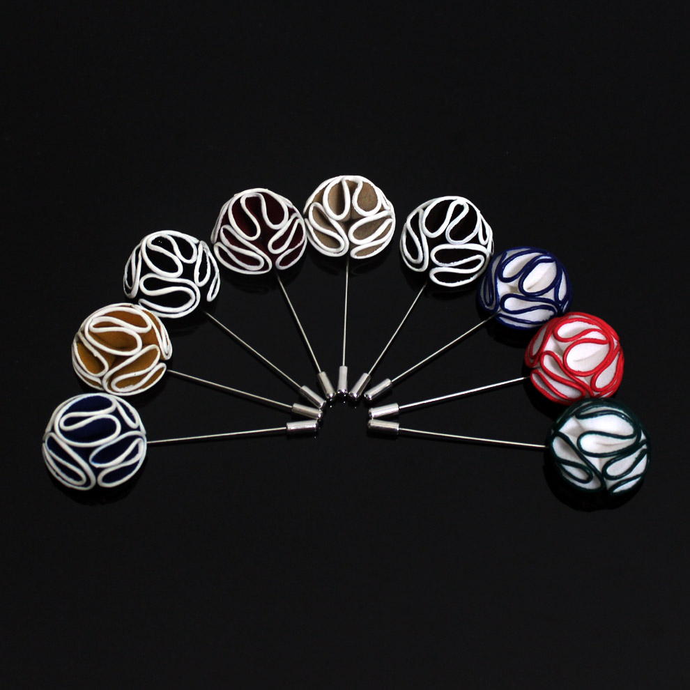 皮质包边包邮男女通用玫瑰花胸针 西服别针韩版胸花礼盒集合XZ