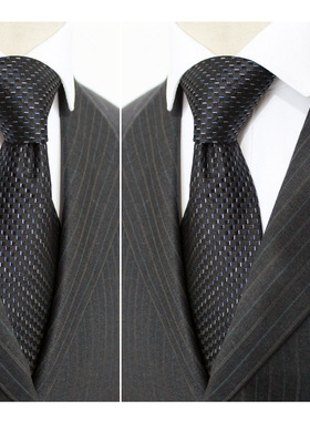 尖货 提花真丝桑蚕丝领带男正装商务9cm职业工作男士礼盒装J103