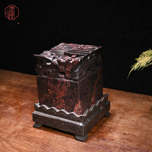 天然玉石雕刻龙头印张梅花玉印象中国风名字仿古古典收藏家用送礼