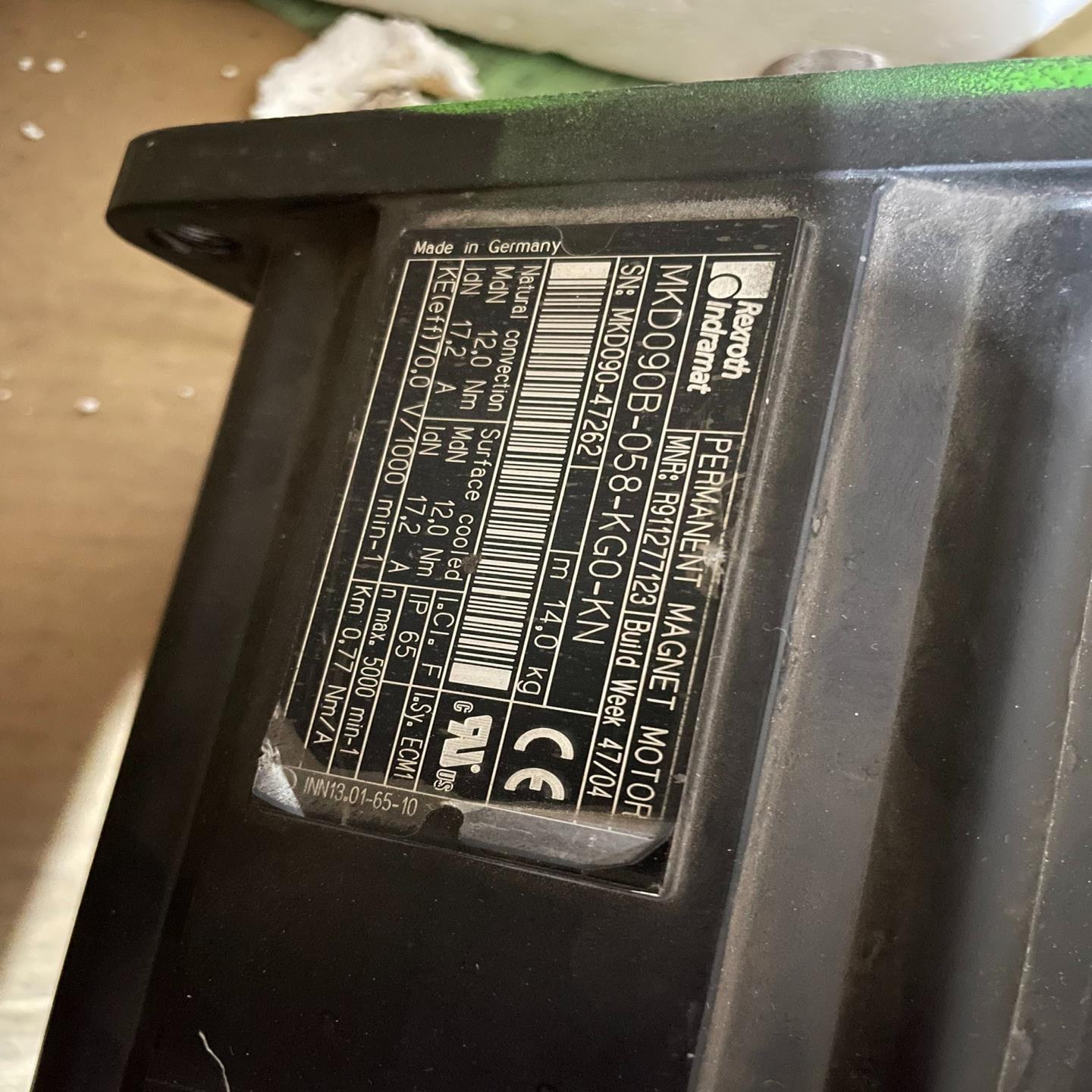 力士乐电机 MKD090B-058-KG0-KN(念奴配件）