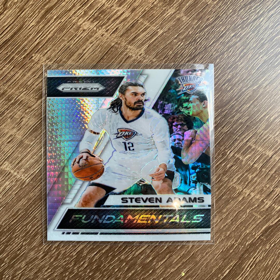 史蒂文亚当斯Steven Adams球星卡 折射卡(念奴配件）