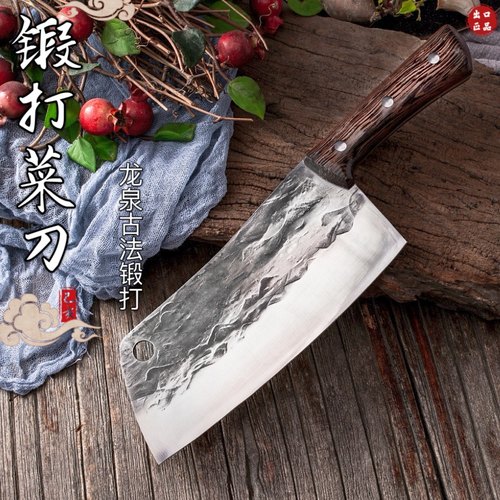 龙泉古法锻打二次湿式开刃