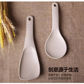 光面家用饭勺子米饭铲子创意打饭盛饭勺塑料大饭勺饭铲