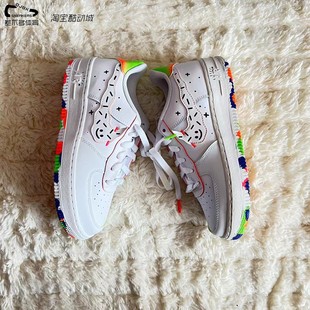 耐克Nike Air Force 1LV8(GS) 防滑低帮休闲板鞋 DV1366-111