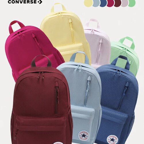 匡威Converse 15L 聚酯纤维双肩包书包 浅雾霾蓝CV2443021PS-003