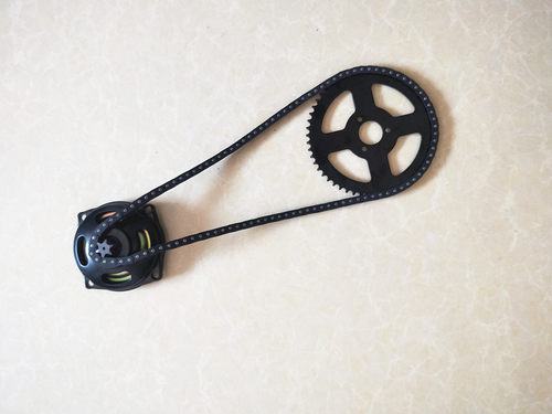 49cc迷你小跑改装加粗套链