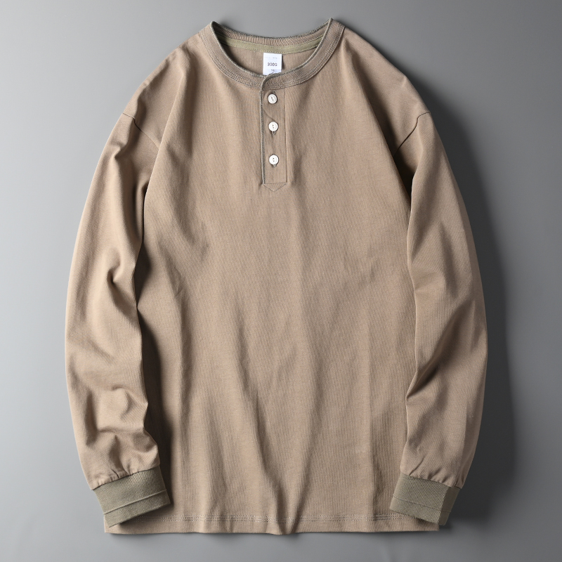 男士长袖T恤全棉打底衫