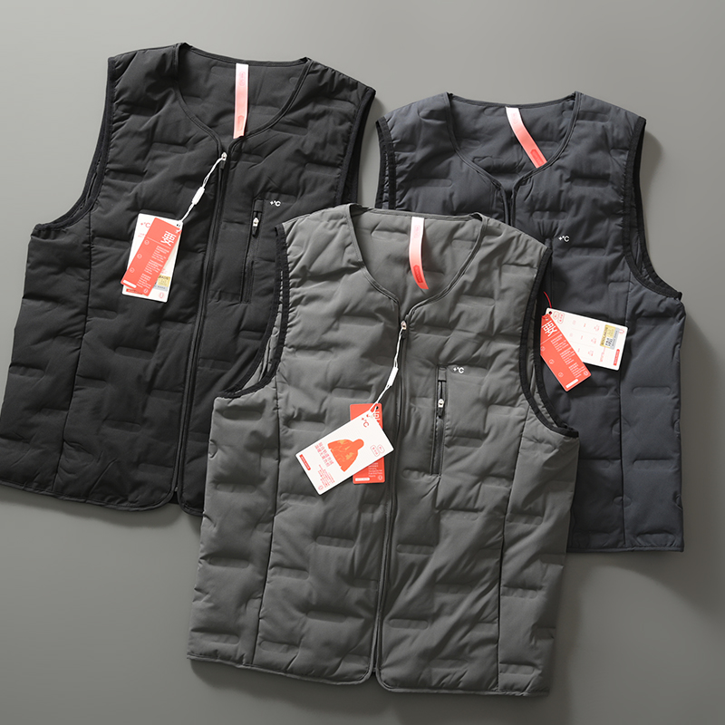 休闲羽绒内胆背心鹅绒马甲