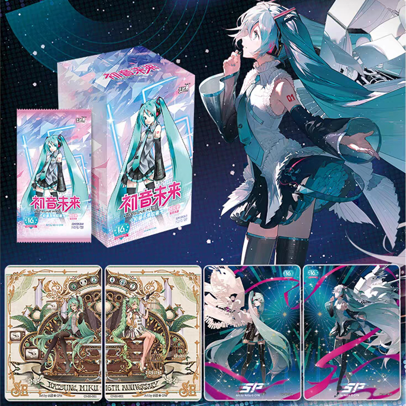 卡游初音未来卡片收藏卡初见包生日乐章SE小卡正版一盒ur卡牌全套