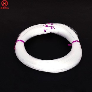 diy手工串珠材料鱼线透明穿纸巾盒无弹力绳结实耐用穿珠配件饰品