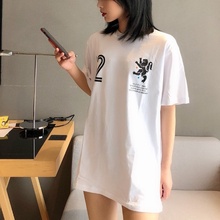 2019新款OW~OFF联名T恤短袖 大LOGO老鹰男女同款时尚潮流夏装圆领