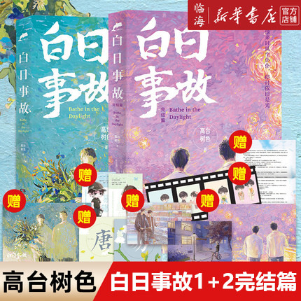 现货【新华书店正版】白日事故+白日事故完结篇全套2册 高台树色 重新寻访许唐成和易辙的青春气息和成长时刻 青春文学