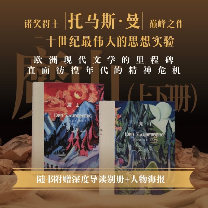 【新华书店】魔山(上下)(精)(德)托马斯·曼 上海译文