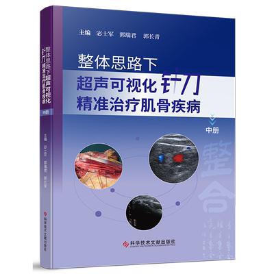 【新华正版】整体思路下超声可视化针刀精准治疗肌骨疾病(中) 宓士军 科技文献