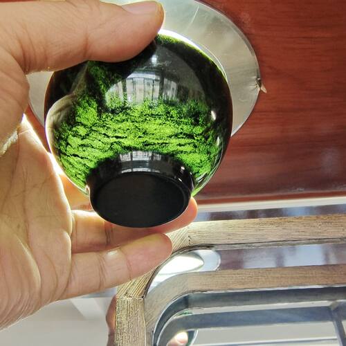 复古风精抛光祁连墨玉仿古纯手工