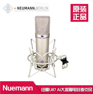 外置声卡主播K歌套装 专业录音设备 Ai电容麦克风 Nuemann纽曼U87