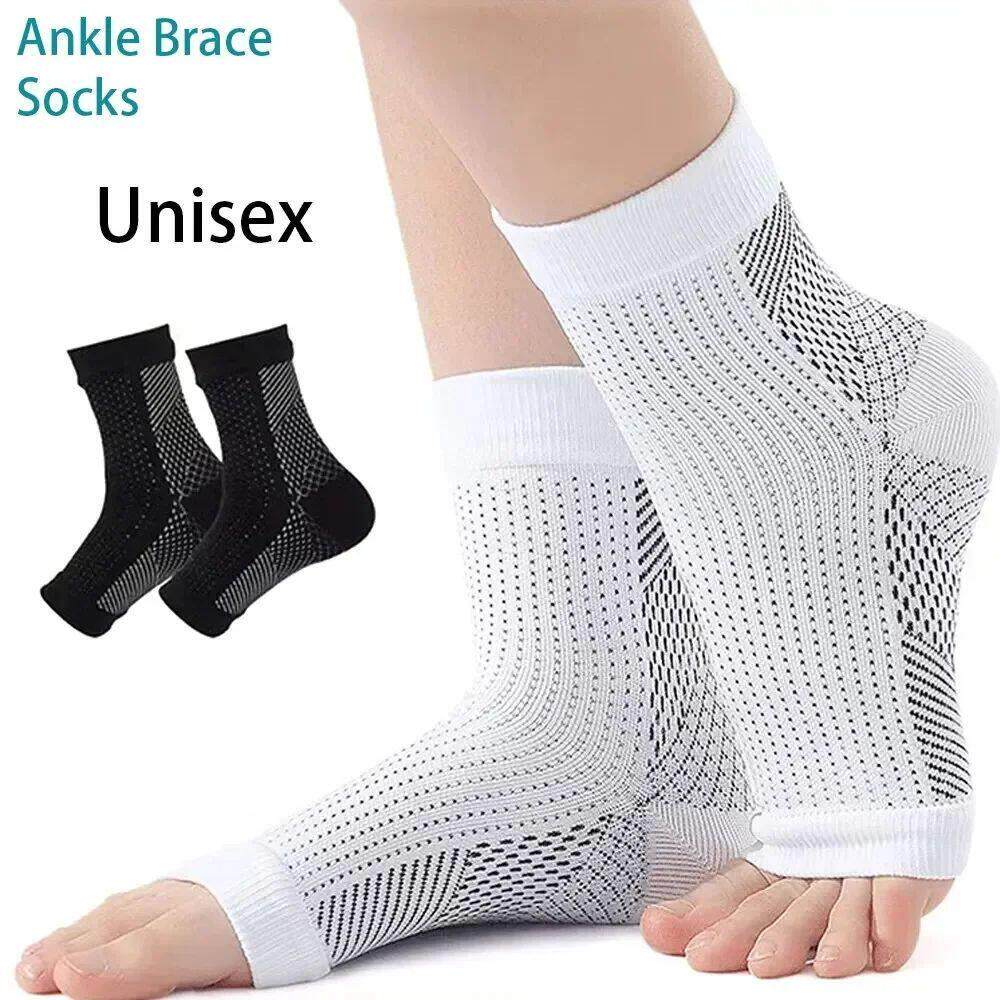 1 Pair Neuropathy Socks for Men Women,Soothe Compression - 实物图