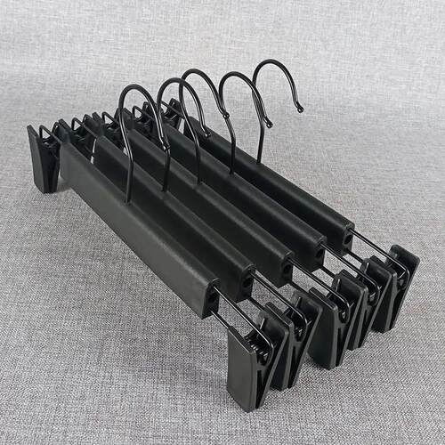 10pc plastic pants clip clotb hanger trouser rack skirt clip