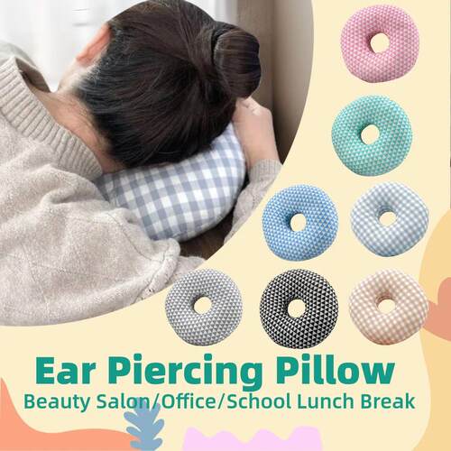 Ear Guard Piercing Pillow Washable Soft Sleeping Pillow for