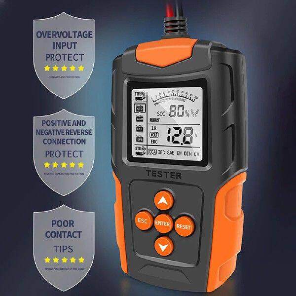 12V/24V Battery Load Tester Digital Display Auto Battery