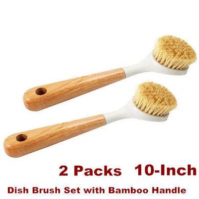 Kitchen Scrub Brush Dish Skillet Scrubber Cleaning Dish