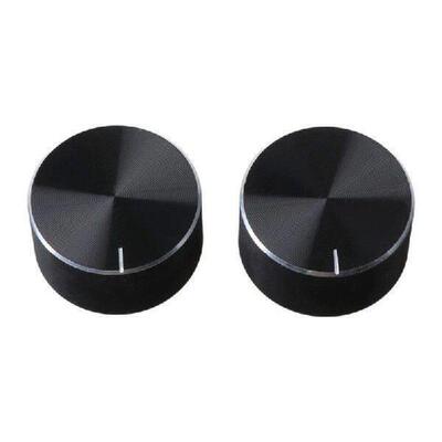 2Pcs 25x13mm D Axis Rotary Potentiometer Knob Encoder