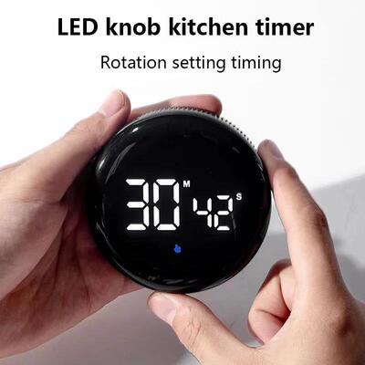 1PC Student Digital Silent Timer Magnetic Kitchen Electronic
