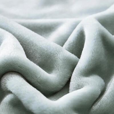 Blanket Plain Flannel Thick Coral Fleece Knee Blanket 小毛毯