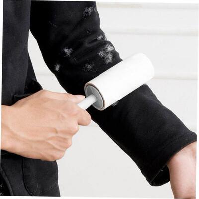 lint dust hair remover cloth sticky roller brush cleaner 1