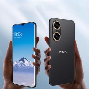 飞利浦S20超薄4G全网通水滴全面屏超长待机学生老年人手机S15