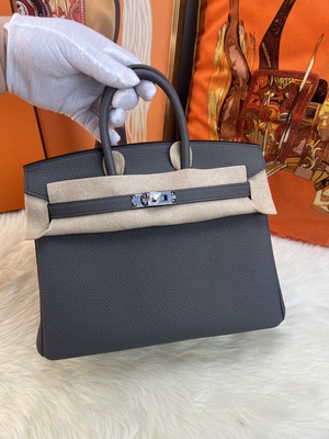 【懂货专属】正宗德国万哈梅尔进口togo皮  8F锡器灰铂金25  银扣