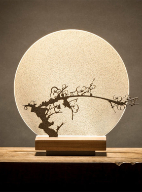 艾舍人(XCELLENT)台湾现代简约LED卧室客厅吧台个性台灯 MOONSHAD