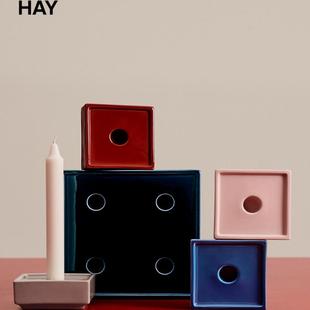 Candleholder Mattone HAY 烛台简约石器烛台摆件 2024AW新品