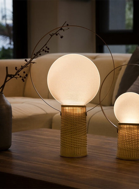 艾舍人(XCELLENT)台湾现代简约LED客厅卧室餐厅床头 创意台灯日出