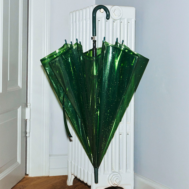 HAY Cnopy 环保雨伞彩色果冻色伞长手柄多色可选