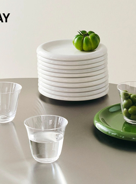 HAY【25秋冬新品】 Curve Tumbler Glass 平底杯 酒杯 创意玻璃杯