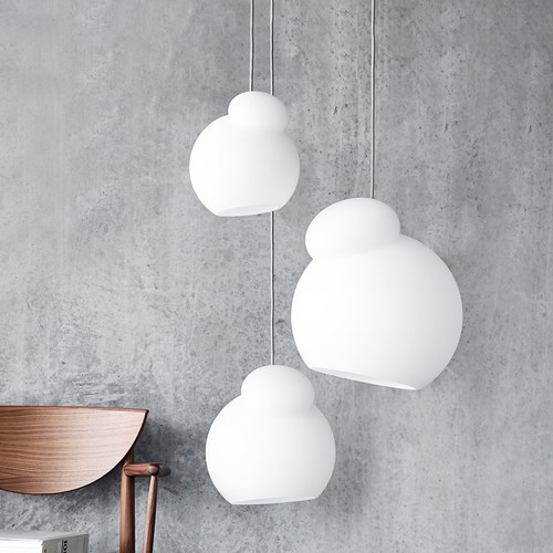 FRANDSEN丹麦磨砂玻璃泡泡餐桌灯